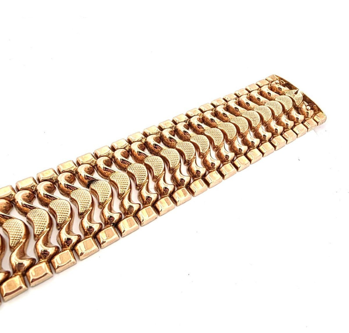 18kt Solid Yellow Gold 50' Bracelet-photo-2
