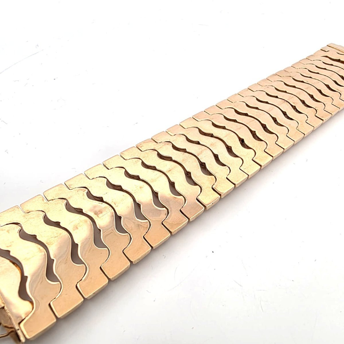 18kt Solid Yellow Gold 50' Bracelet-photo-4