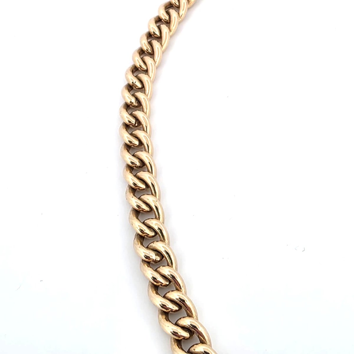 18kt Yellow Gold Necklace With Diamonds-photo-3