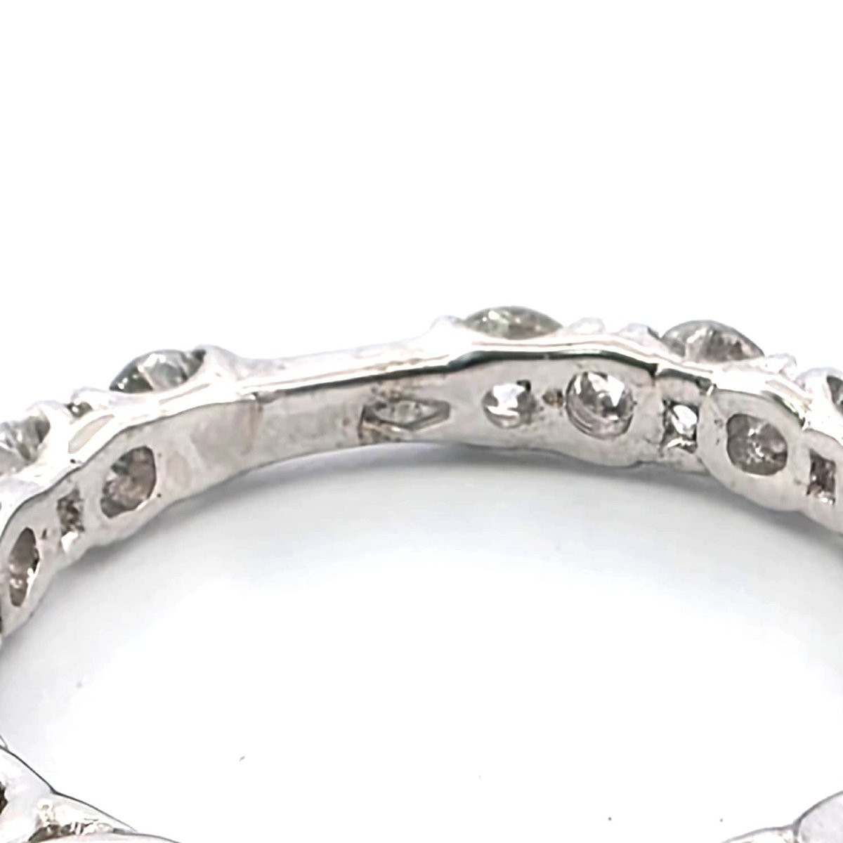 18kt White Gold Ring With Diamonds-photo-2
