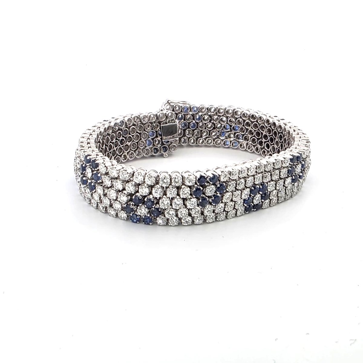 BRACELET EN DIAMANTS ET SAPINS-photo-1