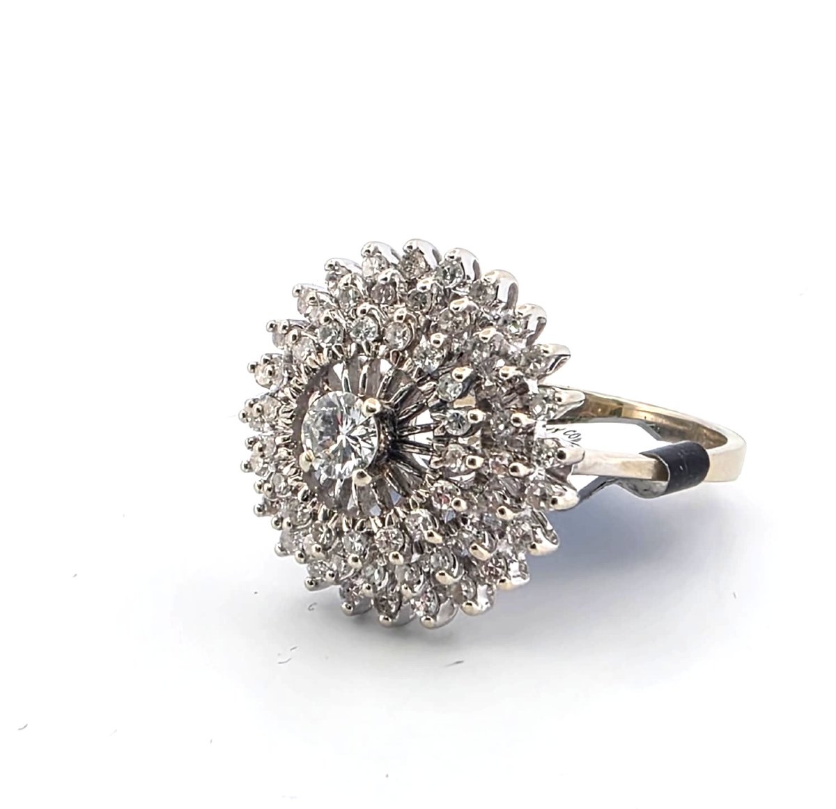18-karat White Gold Ring With Diamonds-photo-6