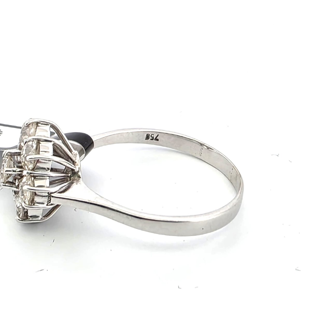 Yellow Gold Ring With Diamonds-photo-3