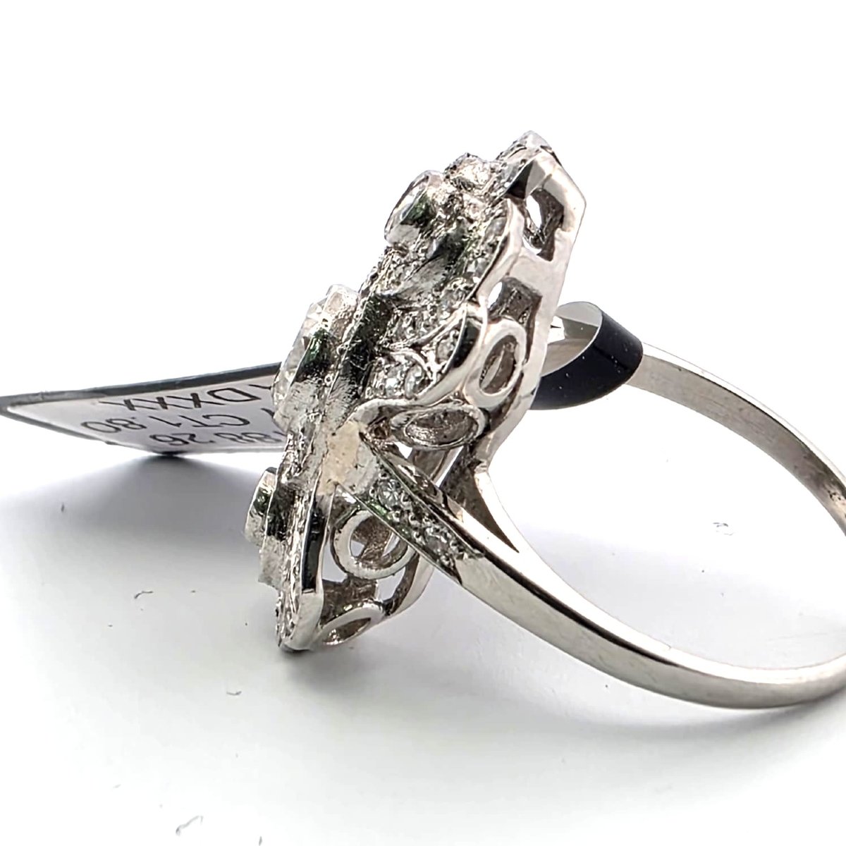 18-karat Yellow Gold Ring With Diamonds-photo-2