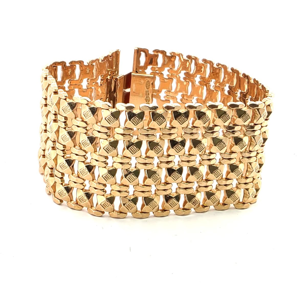 Solid 18-karat Yellow Gold Bracelet-photo-4