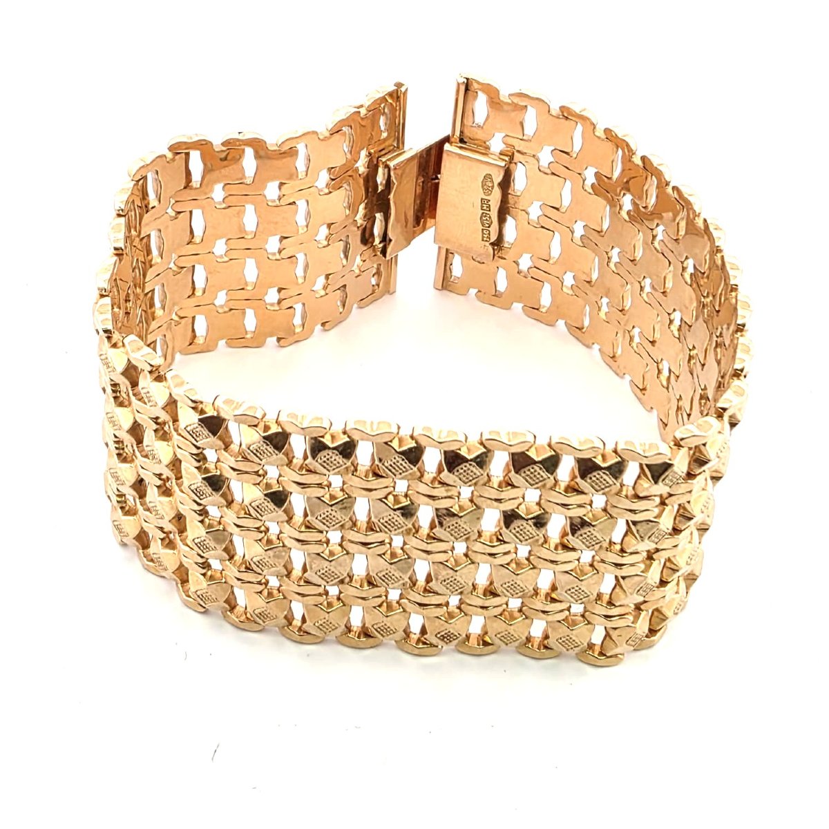 Solid 18-karat Yellow Gold Bracelet-photo-3