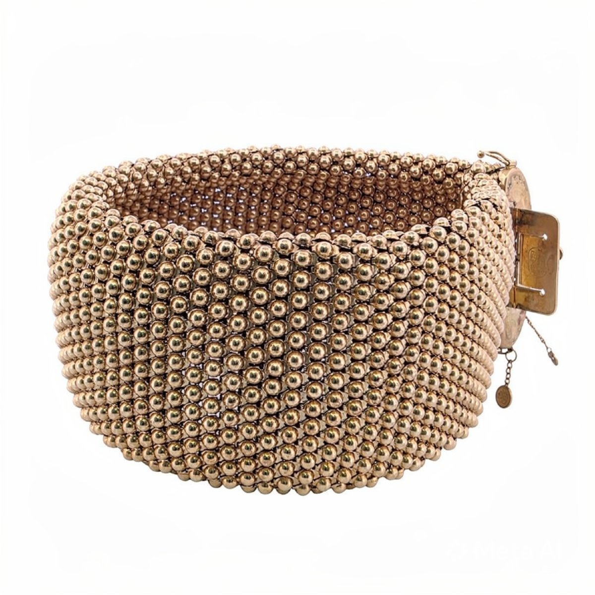 Bracelet en or jaune 18kt massif-photo-4