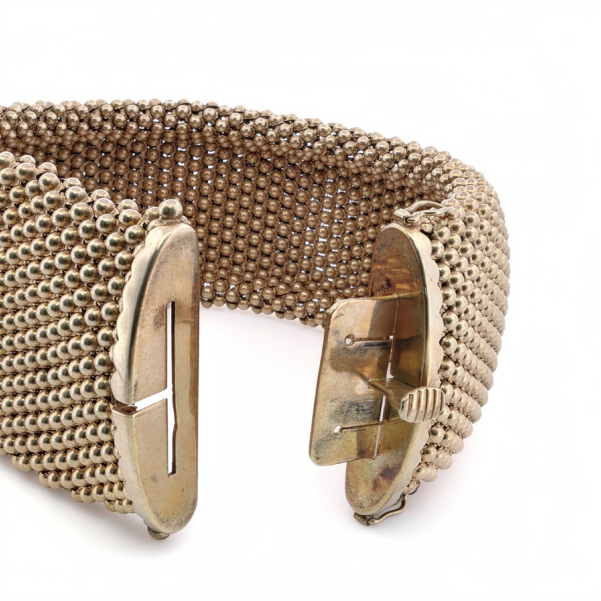 Bracelet en or jaune 18kt massif-photo-2