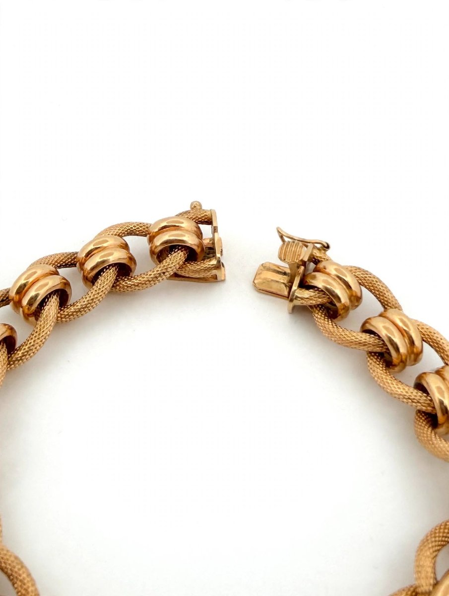 Bracelet en or jaune 18Kt-photo-3