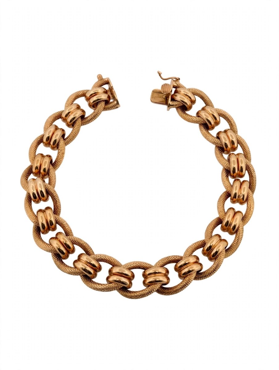 Bracelet en or jaune 18Kt-photo-2