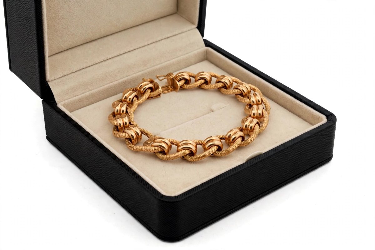 Bracelet en or jaune 18Kt