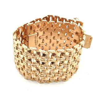 Bracelet en or jaune 18kt massif