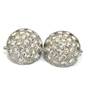18kt White Gold Earrings With Diamonds