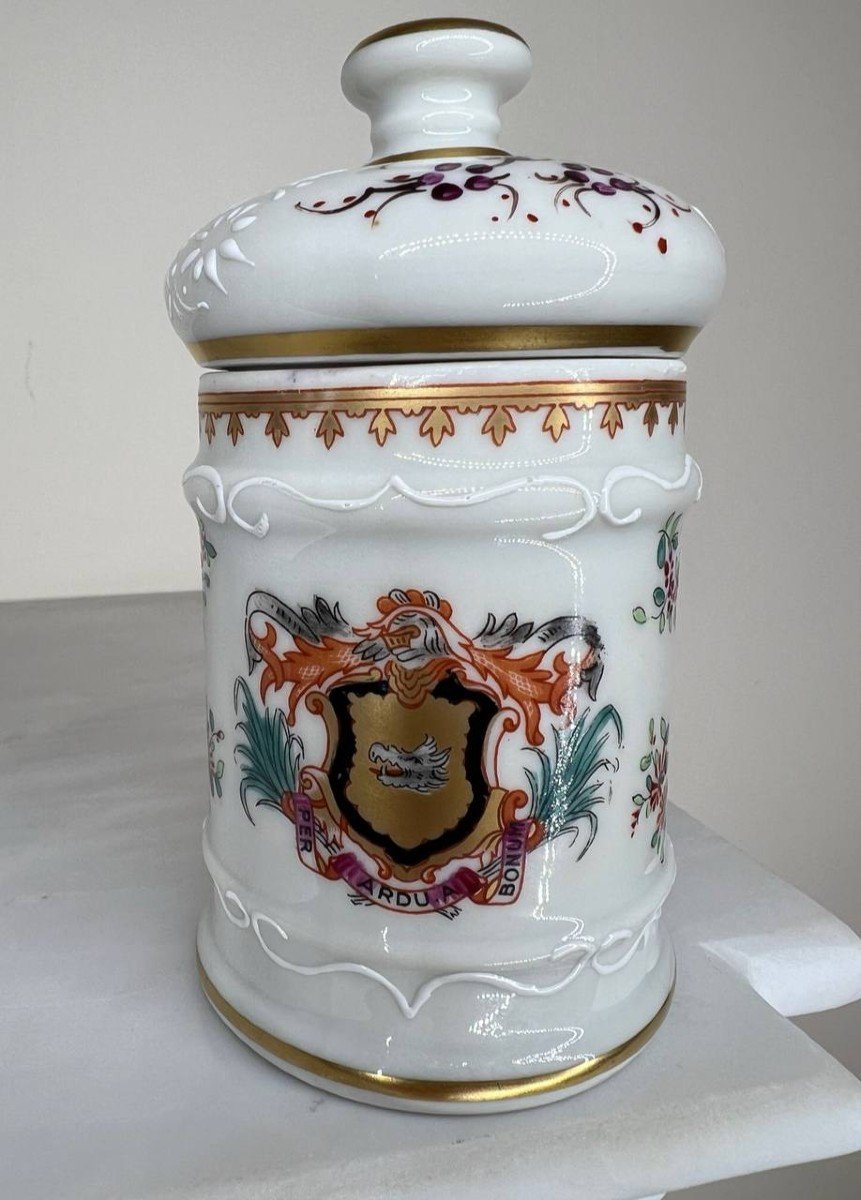 Apothecary Jar Hand Painted Cabinets-photo-3