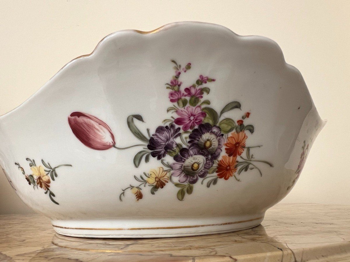 Hand Painted German Porcelain With Dresden Flowers Helena Wolfsohn-photo-5