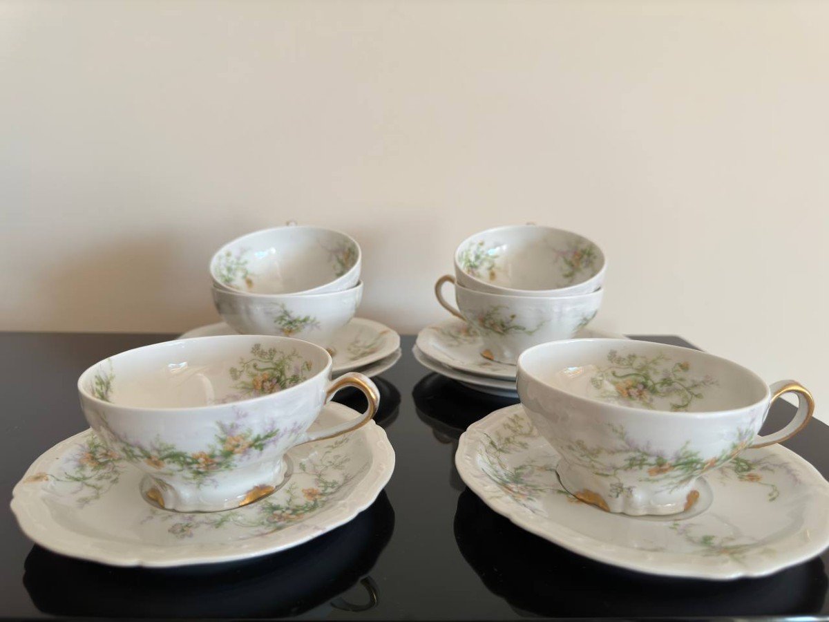Theodore Haviland Limoges Service A Thé , Café En Porcelaine