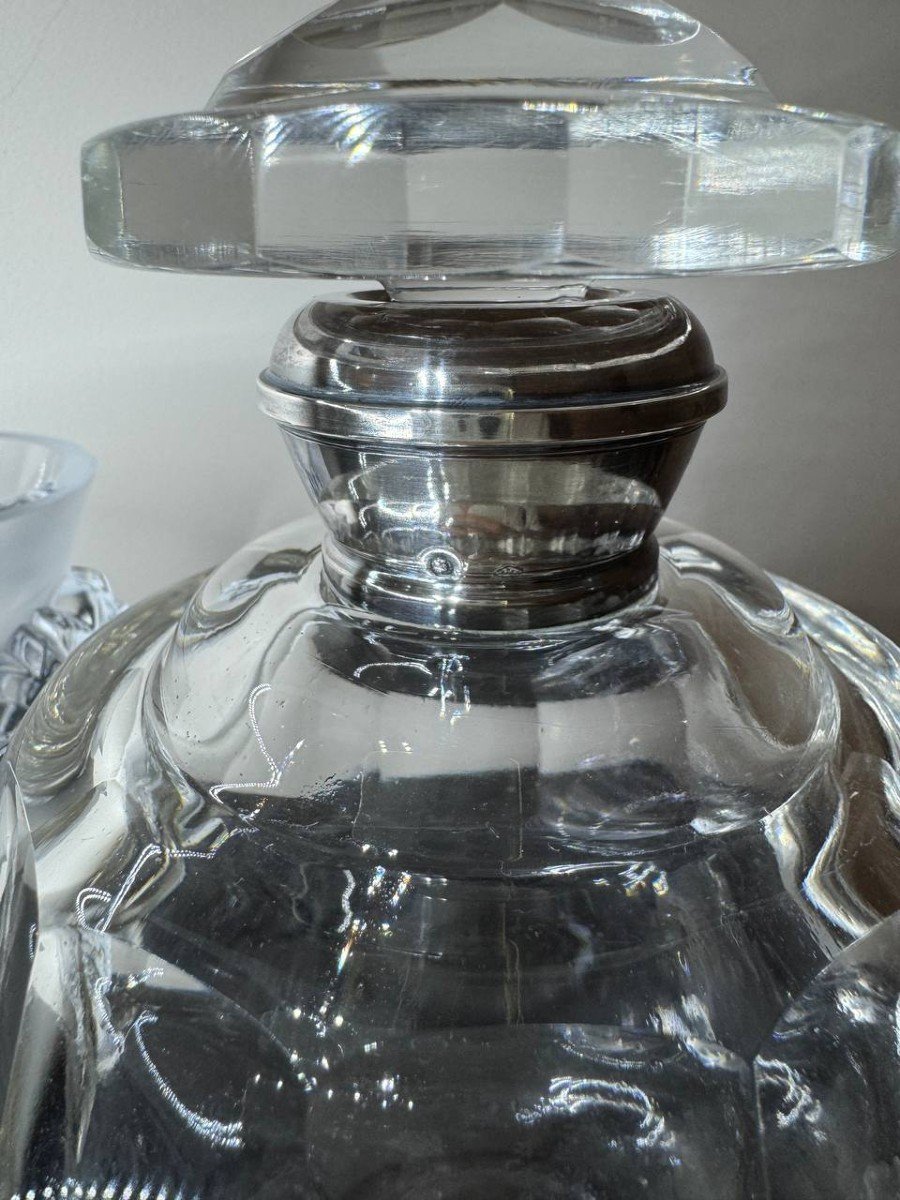Flacon En Cristal Taillé « Baccarat » Epoque XIXème-photo-8