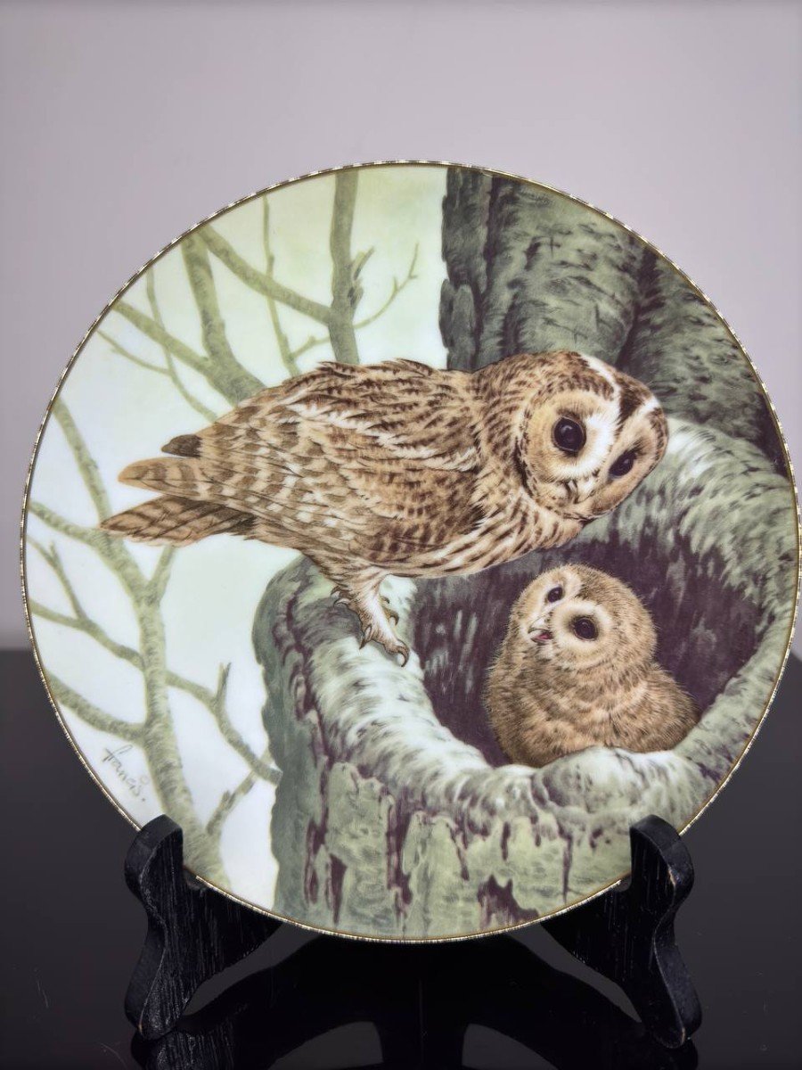 Porcelain Plates Collection “the Forest Year 1982”-photo-3