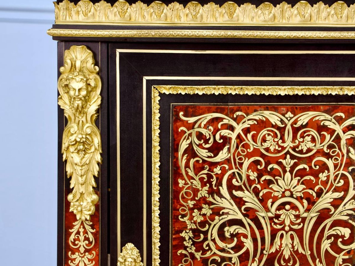 Boulle Marquetry Sideboard-photo-8