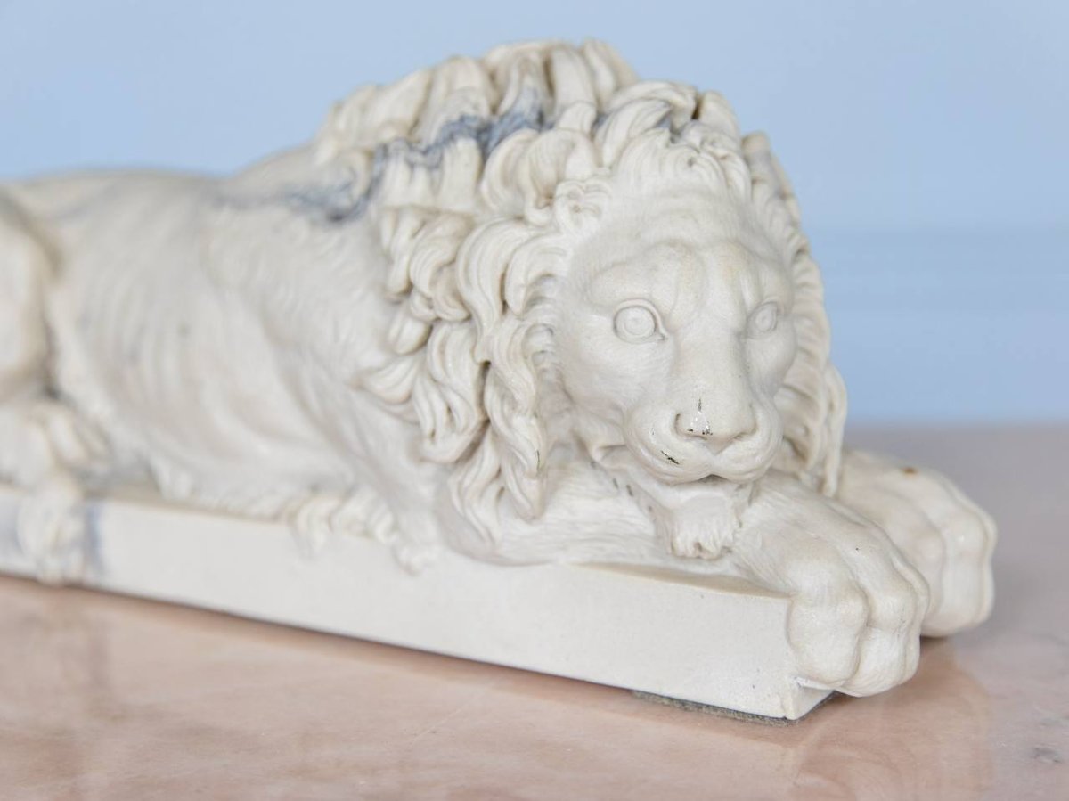 Paire de lions Dit de Canova-photo-4