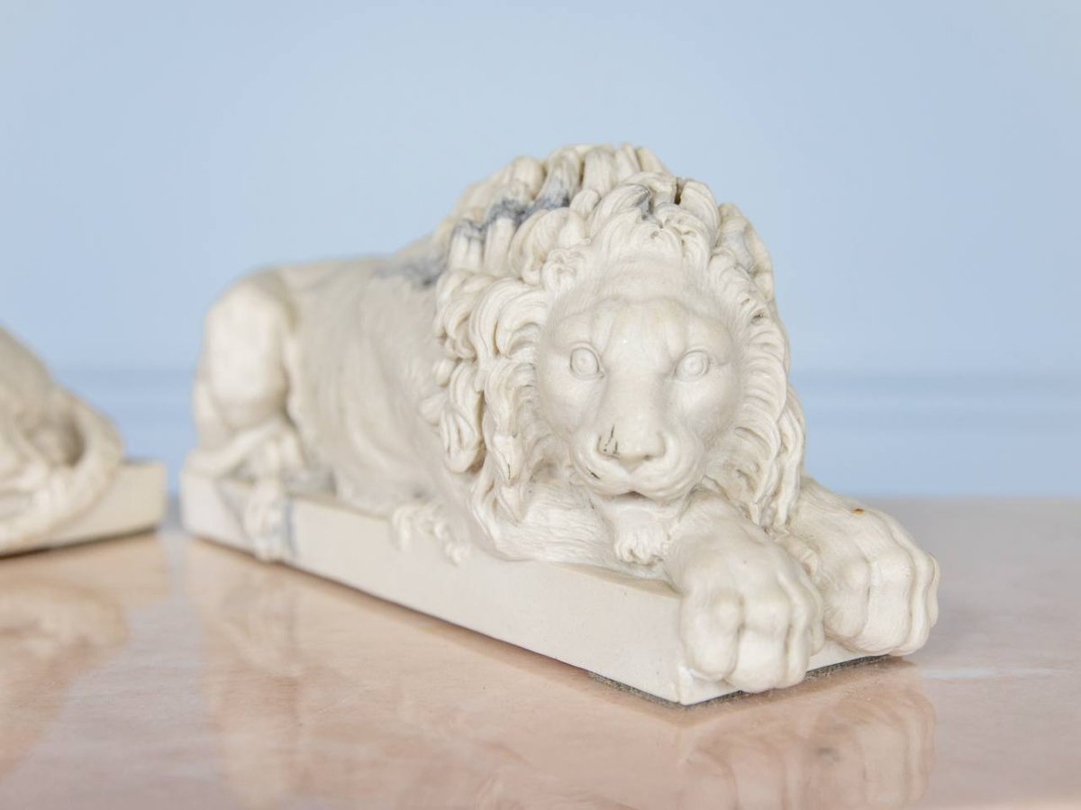 Paire de lions Dit de Canova-photo-7