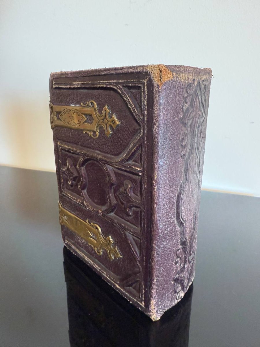 Small Photo Album With Brass Closures-photo-4