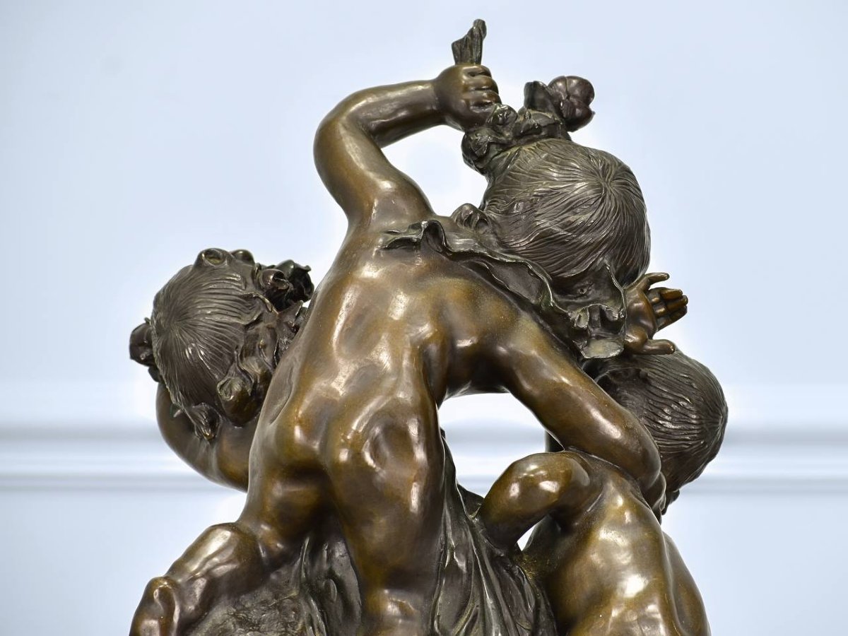 CHARLES RAPHAËL PEYRE (1872-1949), "BATAILLE DES FLEURS", FRANCE, CIRCA 1900-photo-7