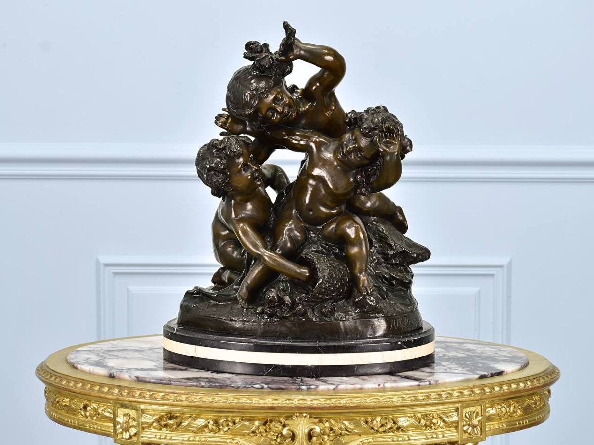 CHARLES RAPHAËL PEYRE (1872-1949), "BATAILLE DES FLEURS", FRANCE, CIRCA 1900