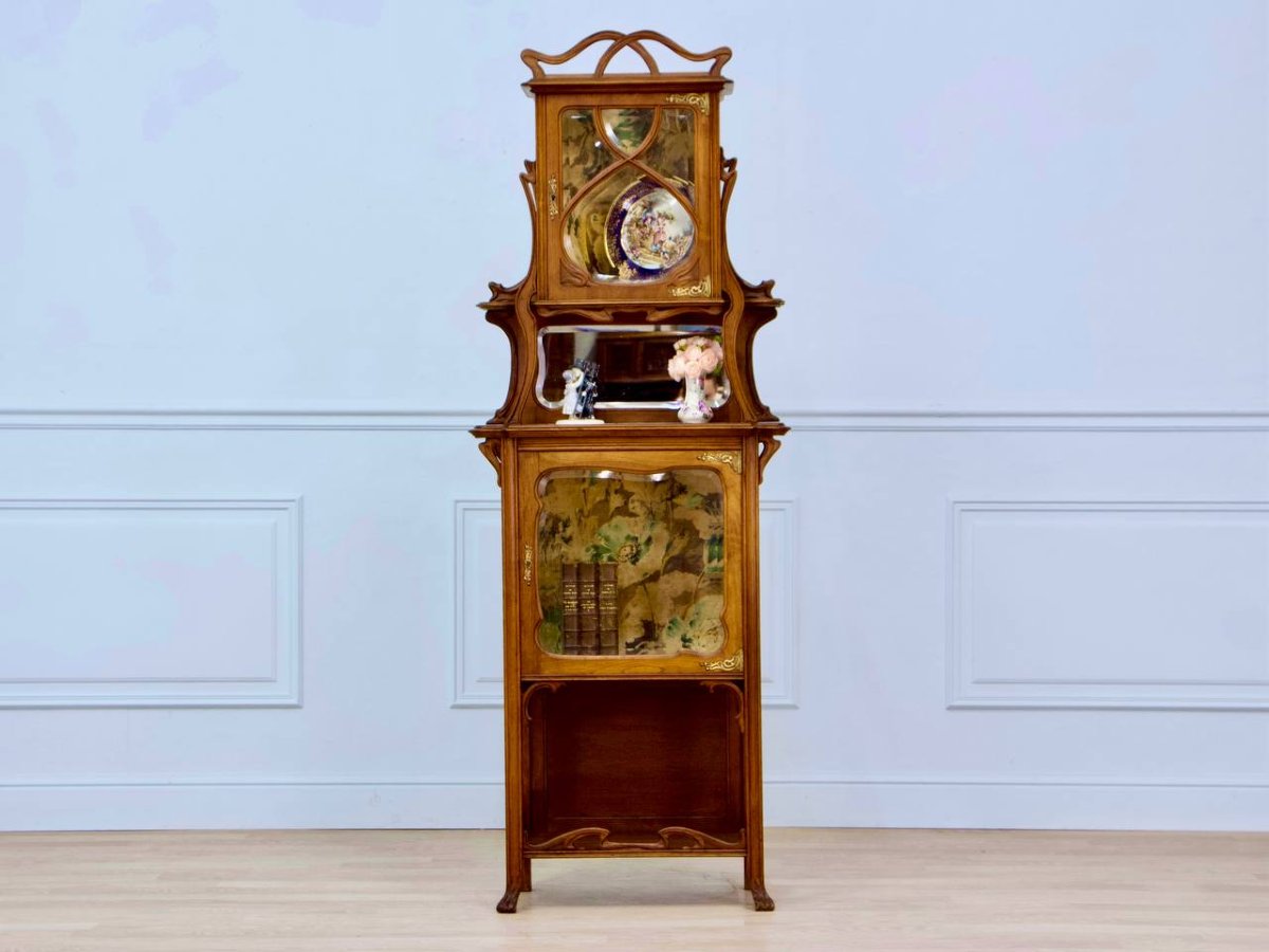 Art Nouveau Display Case 1900-photo-2