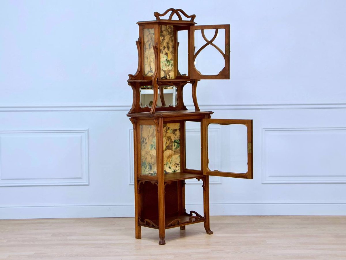 Art Nouveau Display Case 1900-photo-4