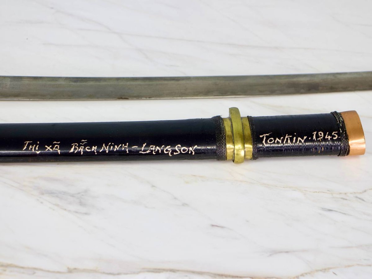 Saber, The Japanese Type98 Officer's Gunto (army Saber).-photo-2