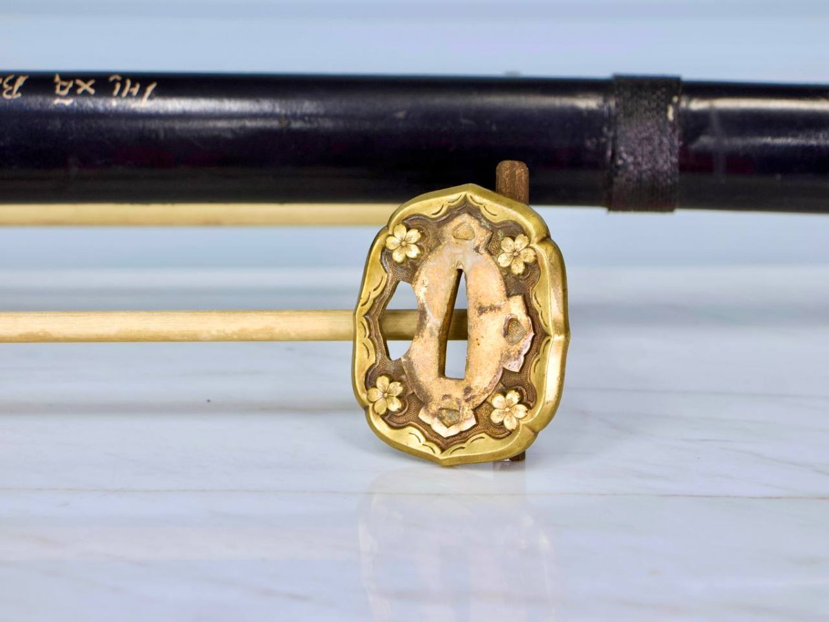 Saber, The Japanese Type98 Officer's Gunto (army Saber).-photo-3
