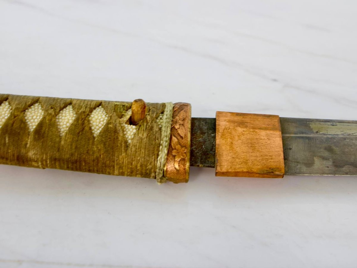 Saber, The Japanese Type98 Officer's Gunto (army Saber).-photo-2