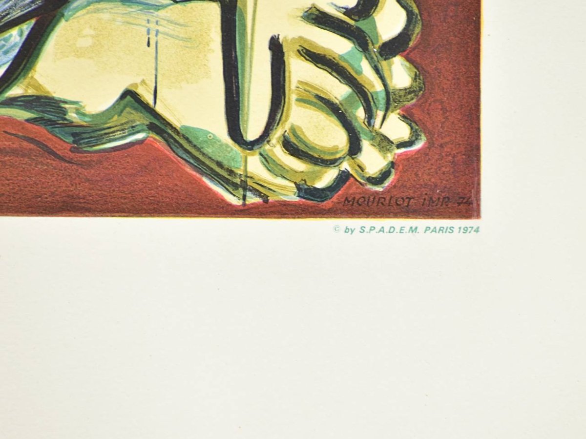 Pablo Picasso Nude Woman With Turkish Cap, Poster-photo-1