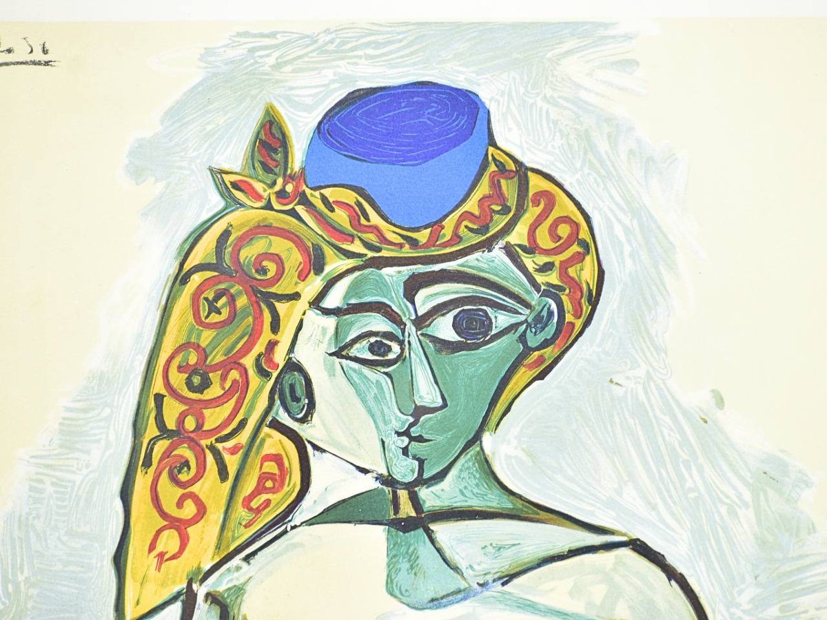 Pablo Picasso Nude Woman With Turkish Cap, Poster-photo-4
