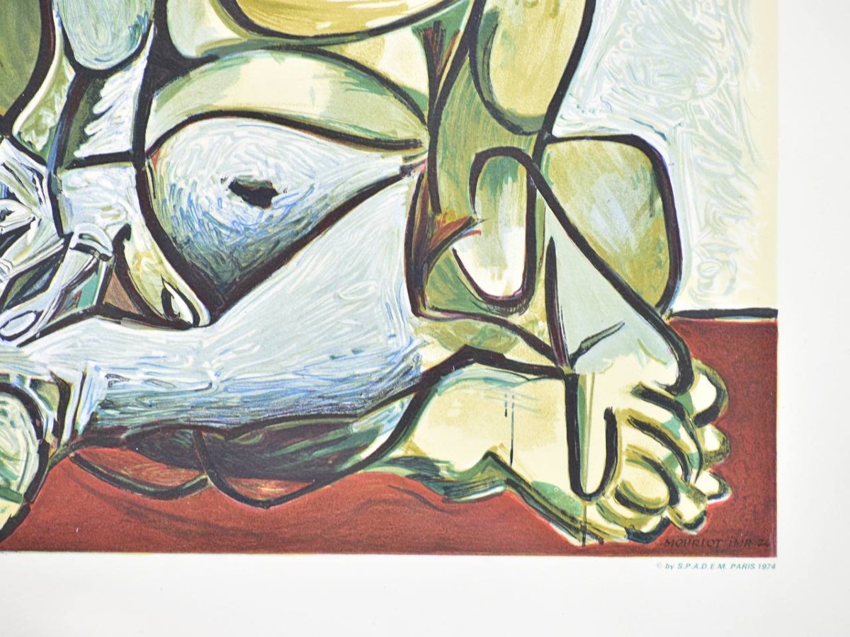 Pablo Picasso Nude Woman With Turkish Cap, Poster-photo-6