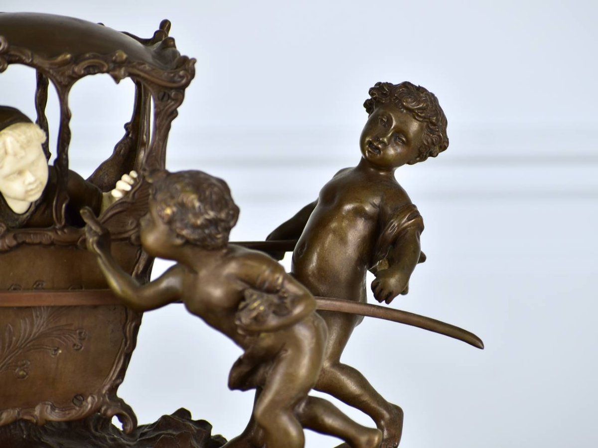 D’après LOUIS GOSSIN, Enfants ou chérubins à la berline-photo-3