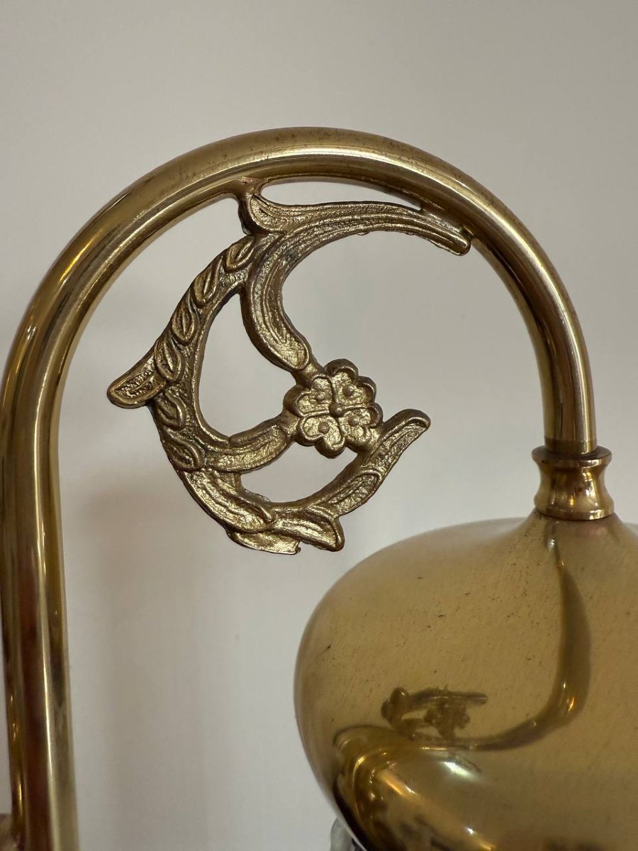 Brass Desk, Workshop Or Mood Lamp-photo-3