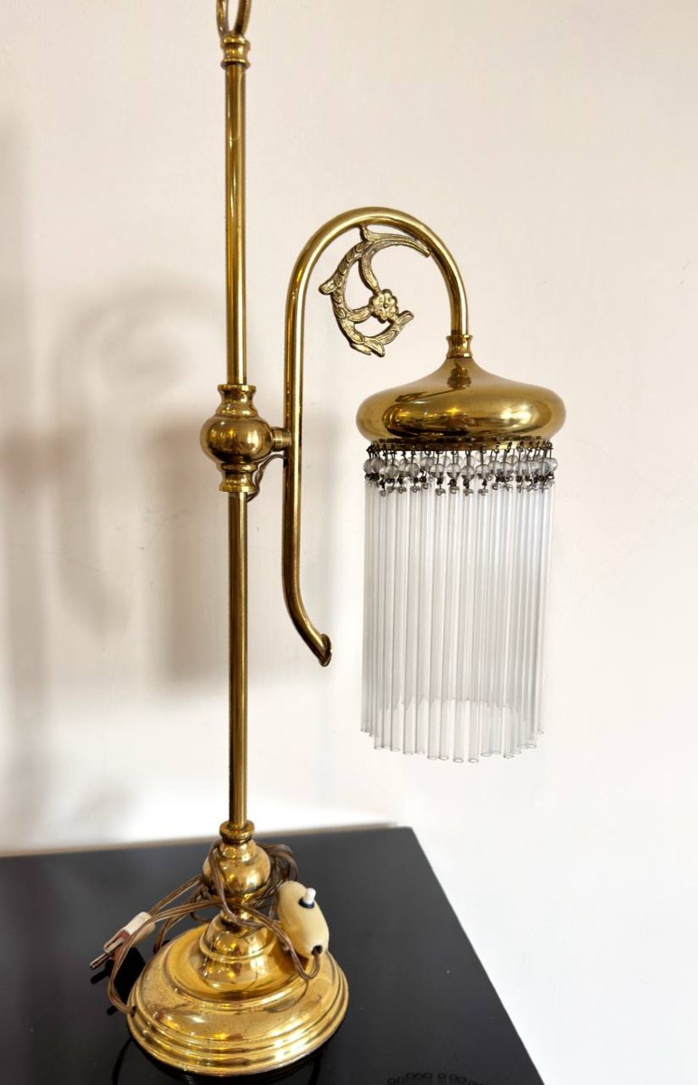 Brass Desk, Workshop Or Mood Lamp