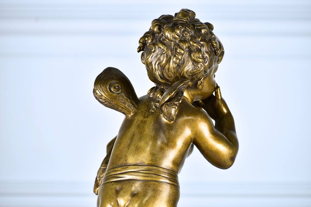 Statue En Bronze Auguste Moreau (1834-1917)-photo-4