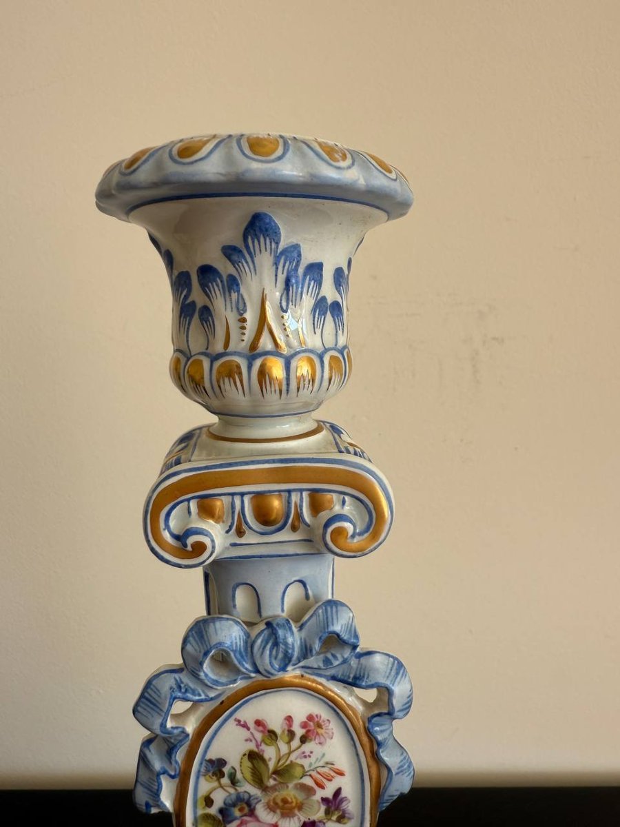 Chandelier style  Majorelle, signés K.G. LUNEVILLE-photo-3