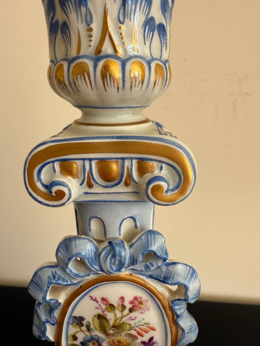 Chandelier style  Majorelle, signés K.G. LUNEVILLE-photo-2