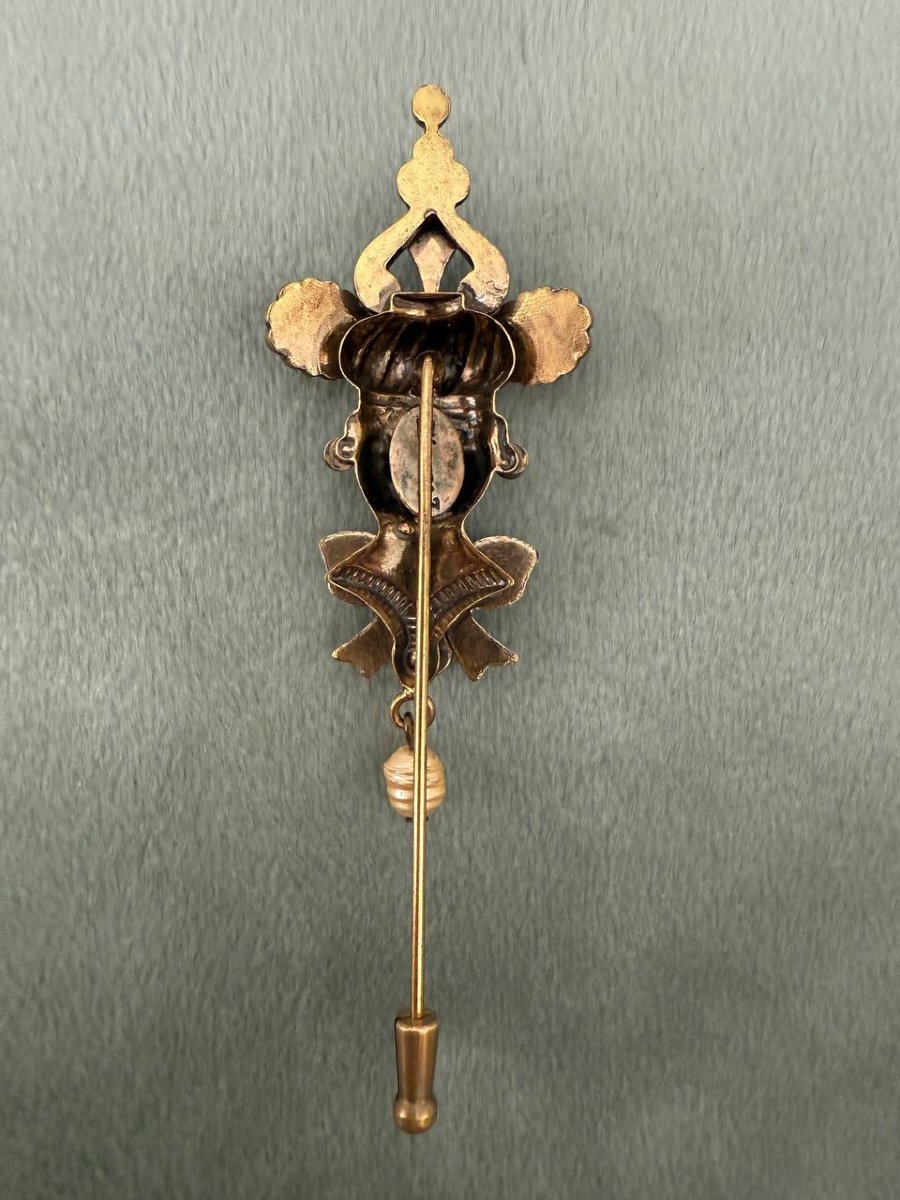 Blackamoor Brooch Or Pin-photo-6
