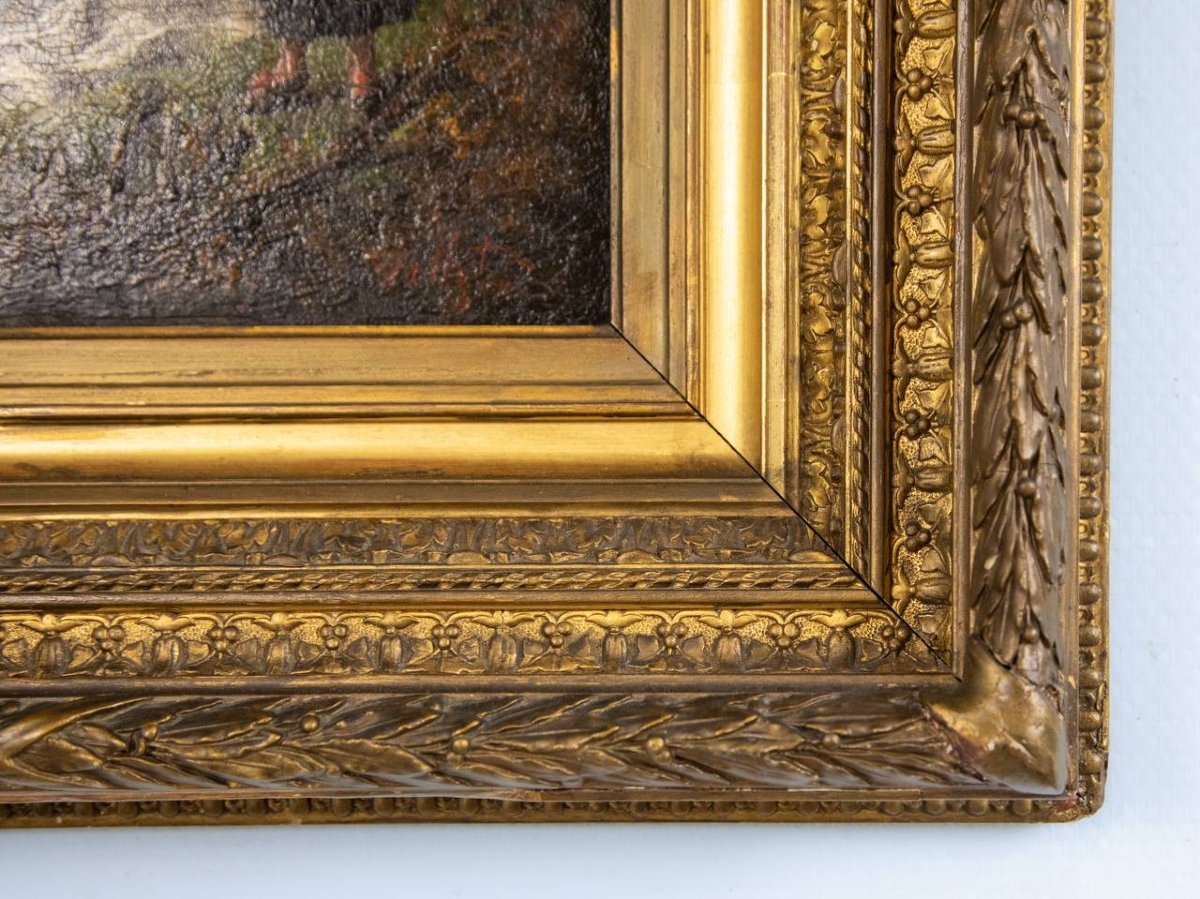 Dans le goût de Picou Henri Pierre , « Les cueilleurs de fleurs »-photo-4