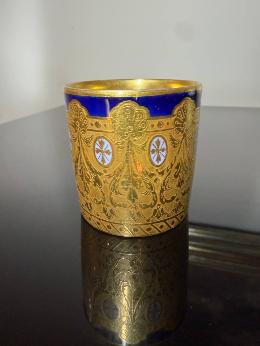Small Cup, Sevres, Louis-philippe Period, Circa 1845-photo-2