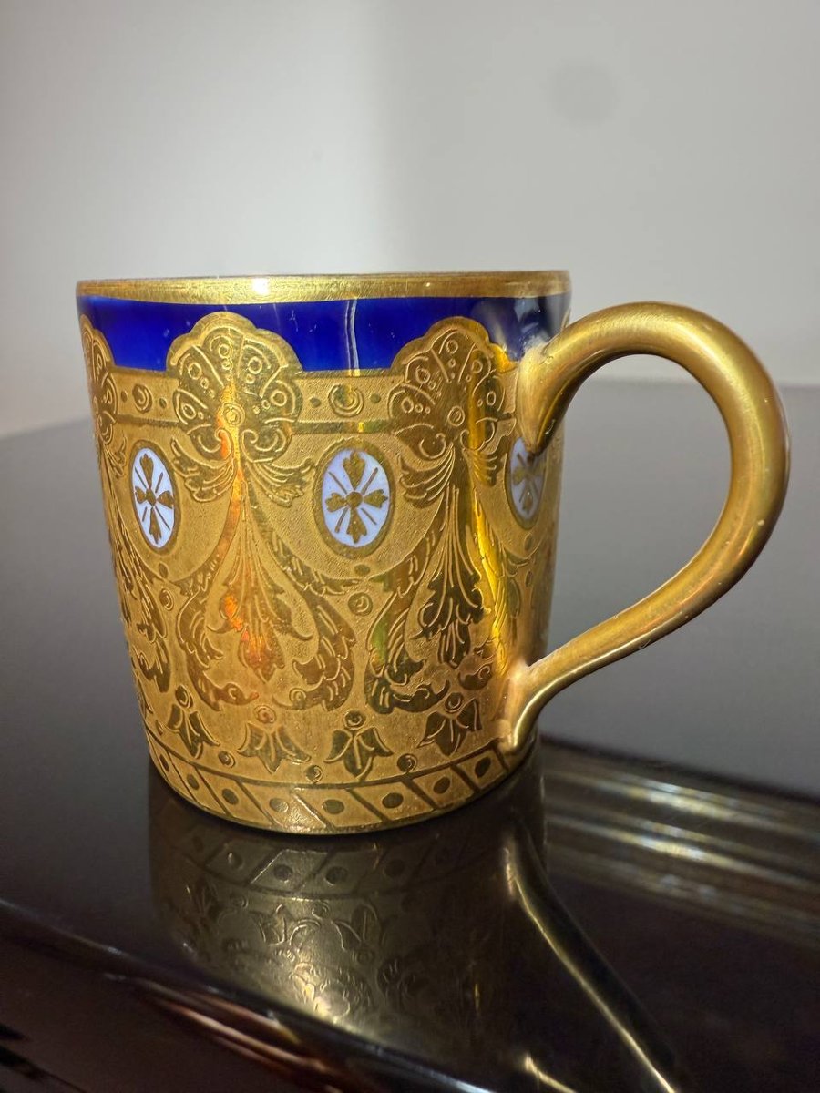Small Cup, Sevres, Louis-philippe Period, Circa 1845-photo-1