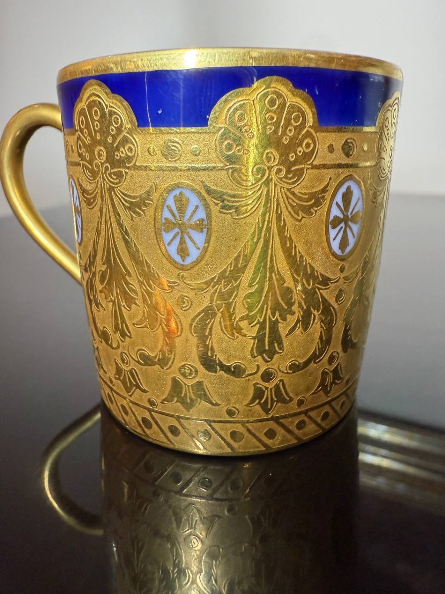 Small Cup, Sevres, Louis-philippe Period, Circa 1845-photo-2