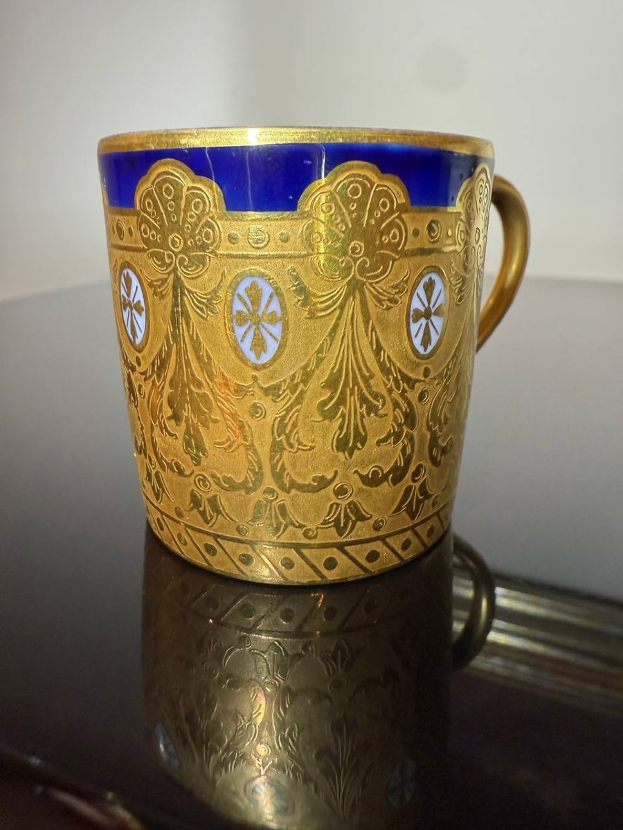 Small Cup, Sevres, Louis-philippe Period, Circa 1845-photo-5