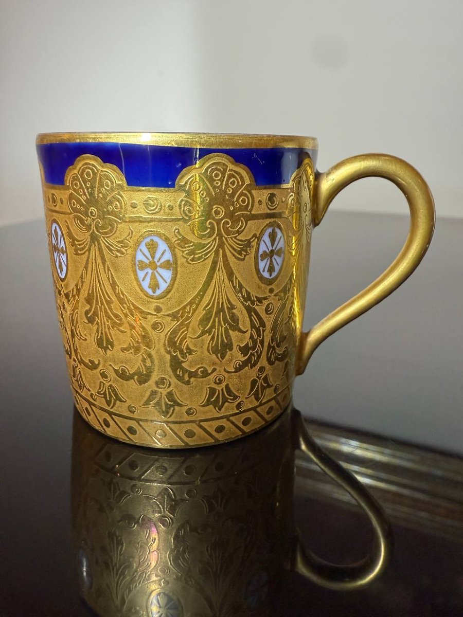 Small Cup, Sevres, Louis-philippe Period, Circa 1845-photo-6