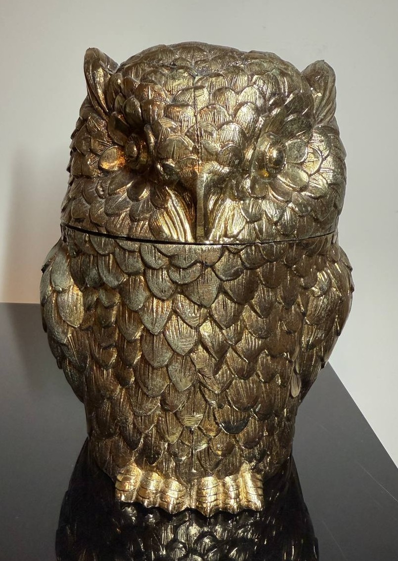 Mauro Manetti , Seau à glaçon en forme de chouette ou de hibou